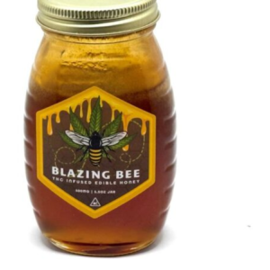 Blazing Bee THC Infused Honey 500mg UK | Cannabis Honey