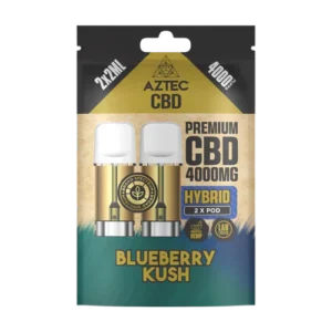 Aztec CBD 4000mg Broad Spectrum Refill CBD Pods X2ml Pods