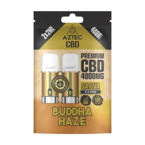 Aztec CBD 4000mg Broad Spectrum Refill CBD Pods X2ml Pods